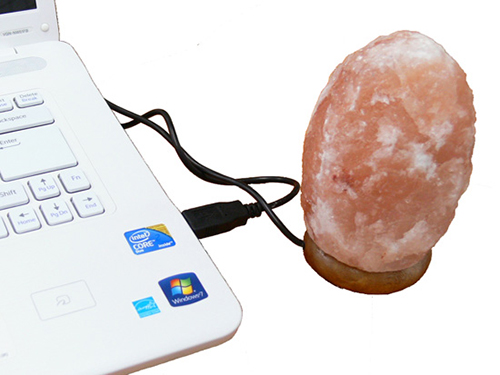 ヒマラヤ岩塩　USBランプ